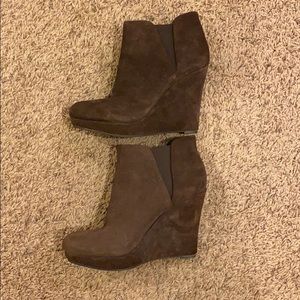 NWOT Jessica Simpson Wedge Booties